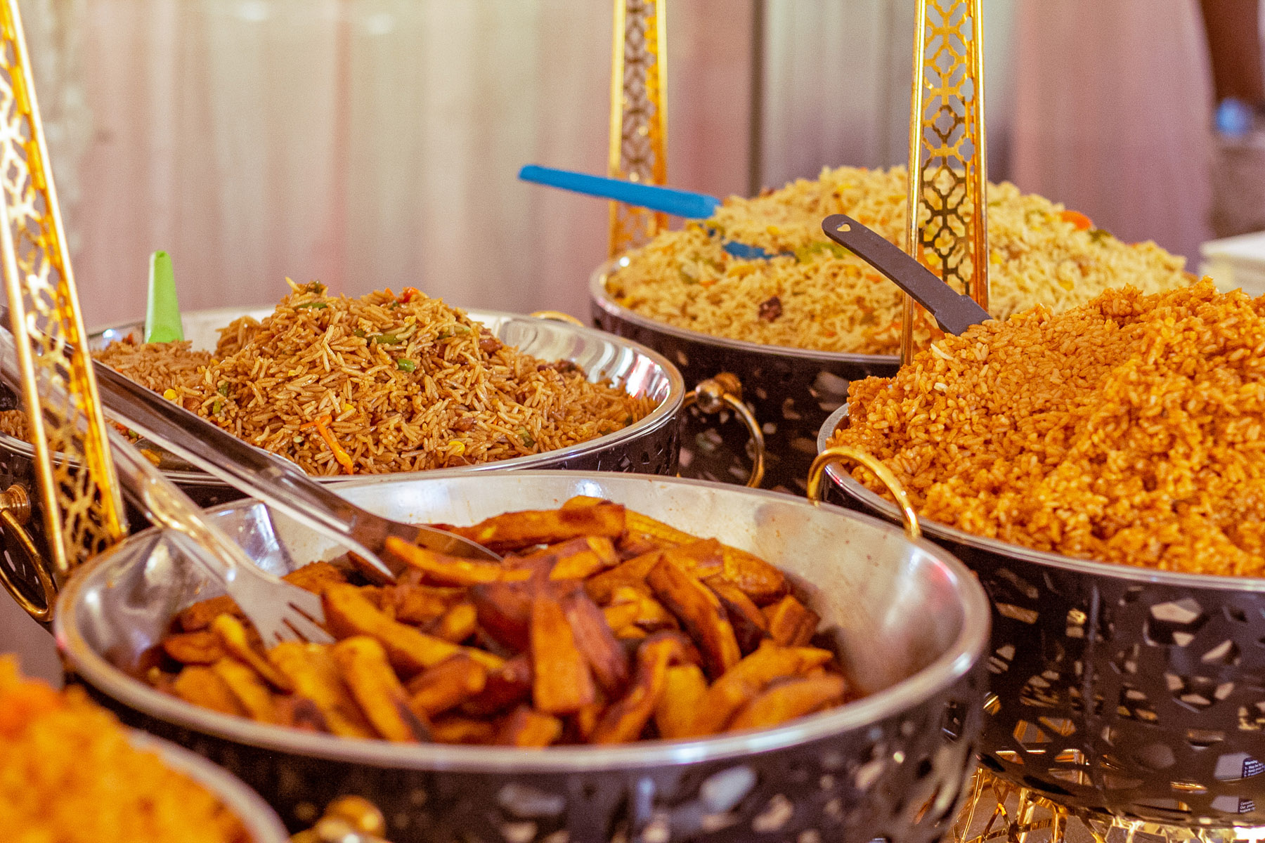 Buffet Close up